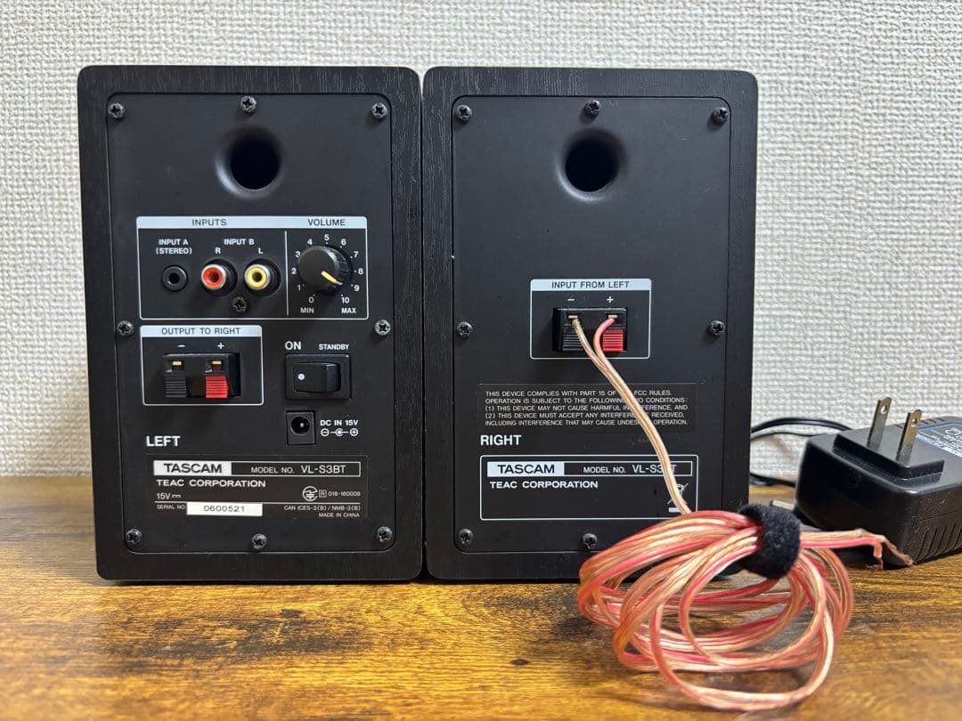 TASCAM(タスカム) VL-S3BT モニタースピーカー