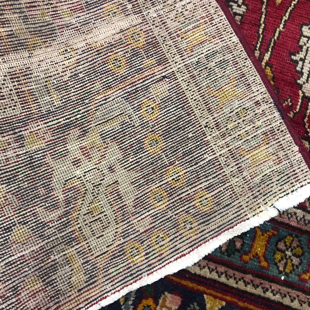 ペルシャ絨毯 ペルシャヴィンテージラグ 171x146 手織り オールド