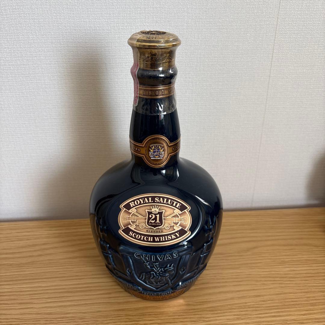 シーバスブラザーズ ロイヤルサルート 21年 ブルーボトル