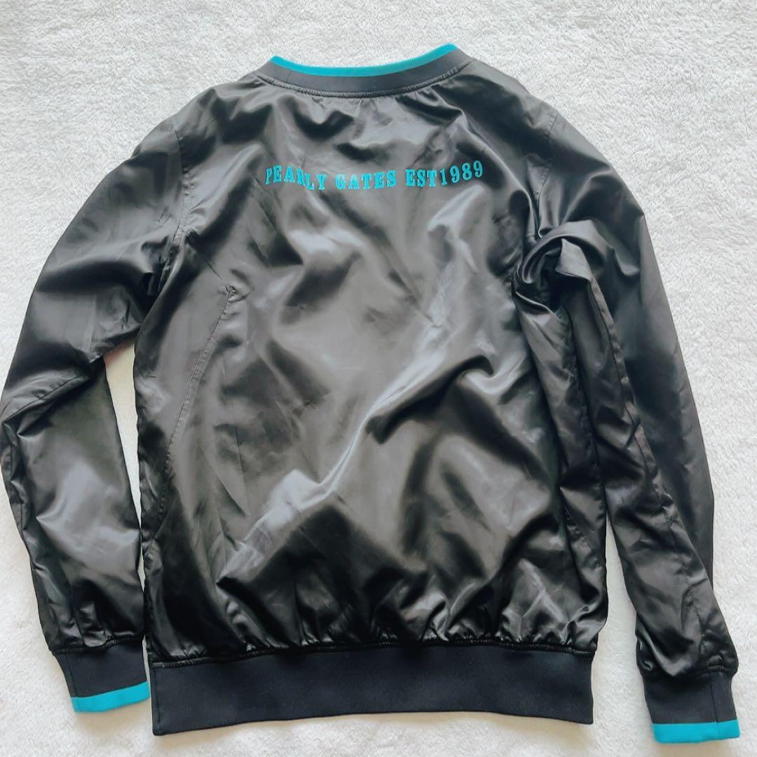 パーリーゲイツ 蓄熱裏地　スニード　ジャケット　黒　ブラック　ブルー