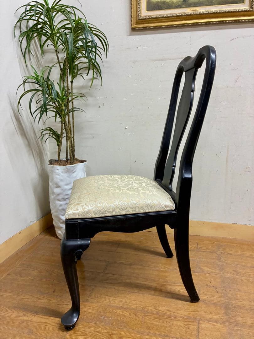 管406☆センチュリーファニチャー☆クイーンアンスタイル☆ダイニングチェアー2脚