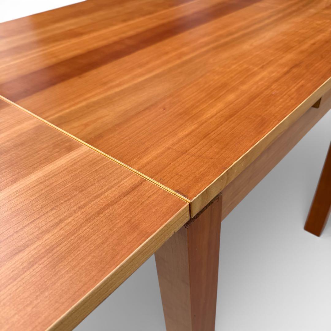 ウニコ　ダイニングテーブル　 伸縮式 エクステンション　チェリー材　北欧