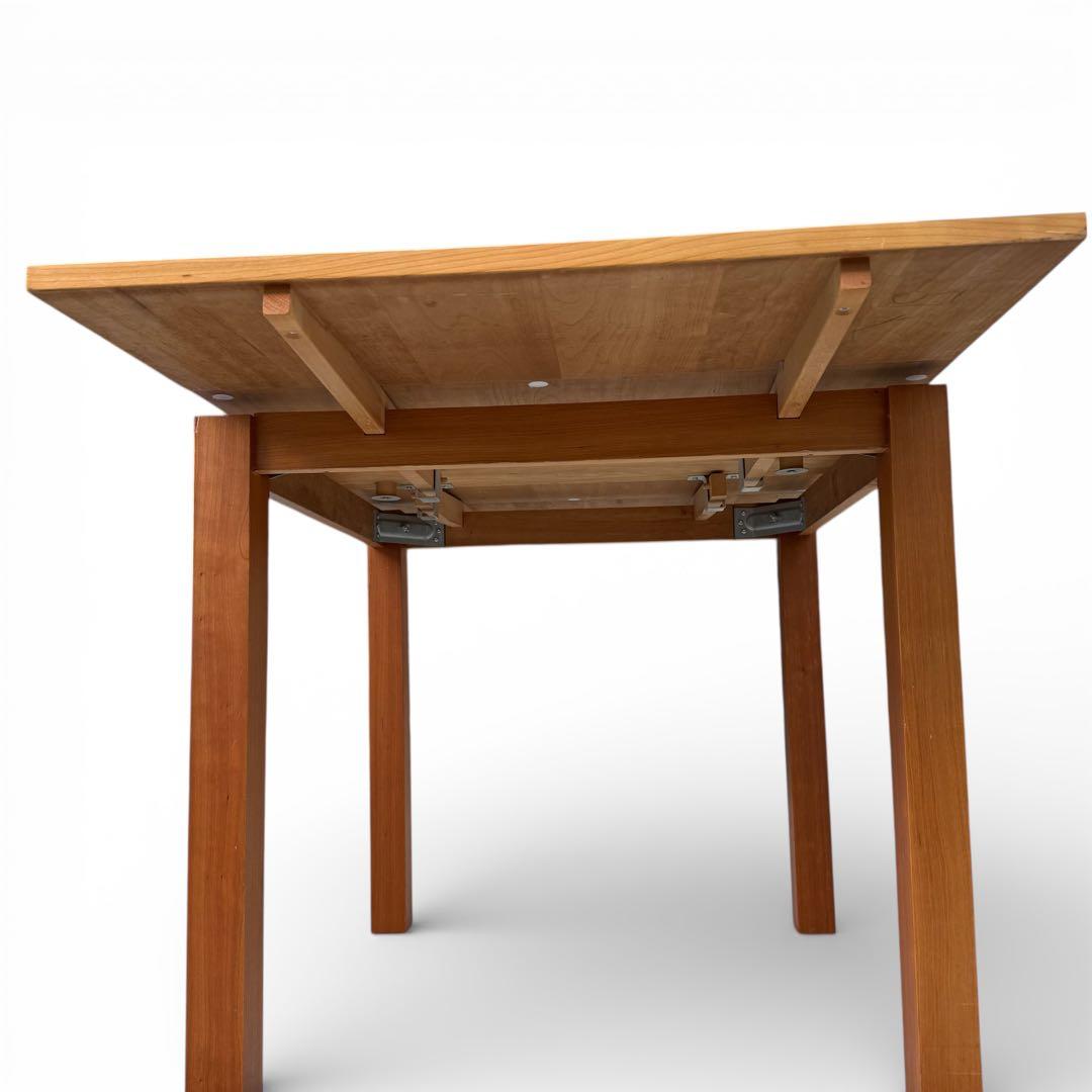 ウニコ　ダイニングテーブル　 伸縮式 エクステンション　チェリー材　北欧