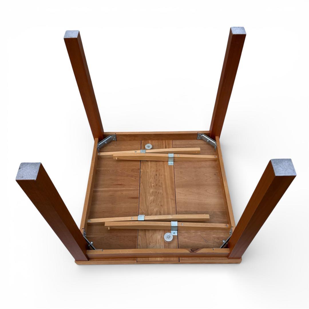 ウニコ　ダイニングテーブル　 伸縮式 エクステンション　チェリー材　北欧