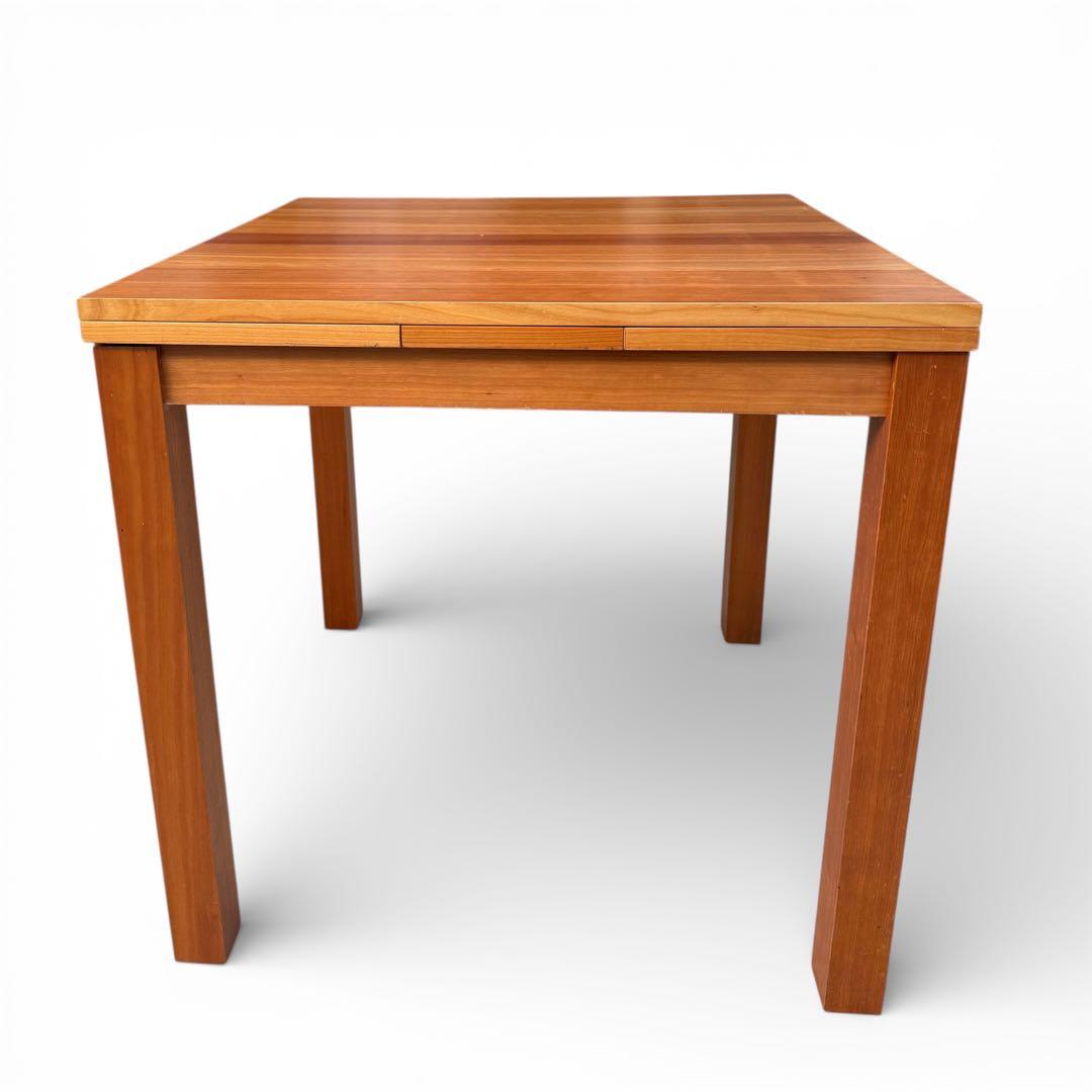 ウニコ　ダイニングテーブル　 伸縮式 エクステンション　チェリー材　北欧