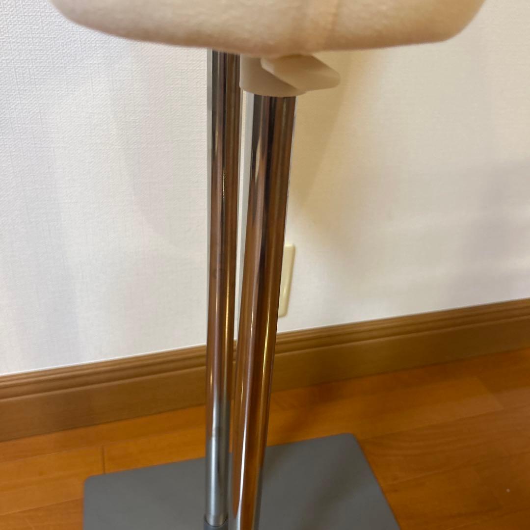 【美品】和装用トルソー　ベージュ　着付け練習用ボディ　高さ調節可能