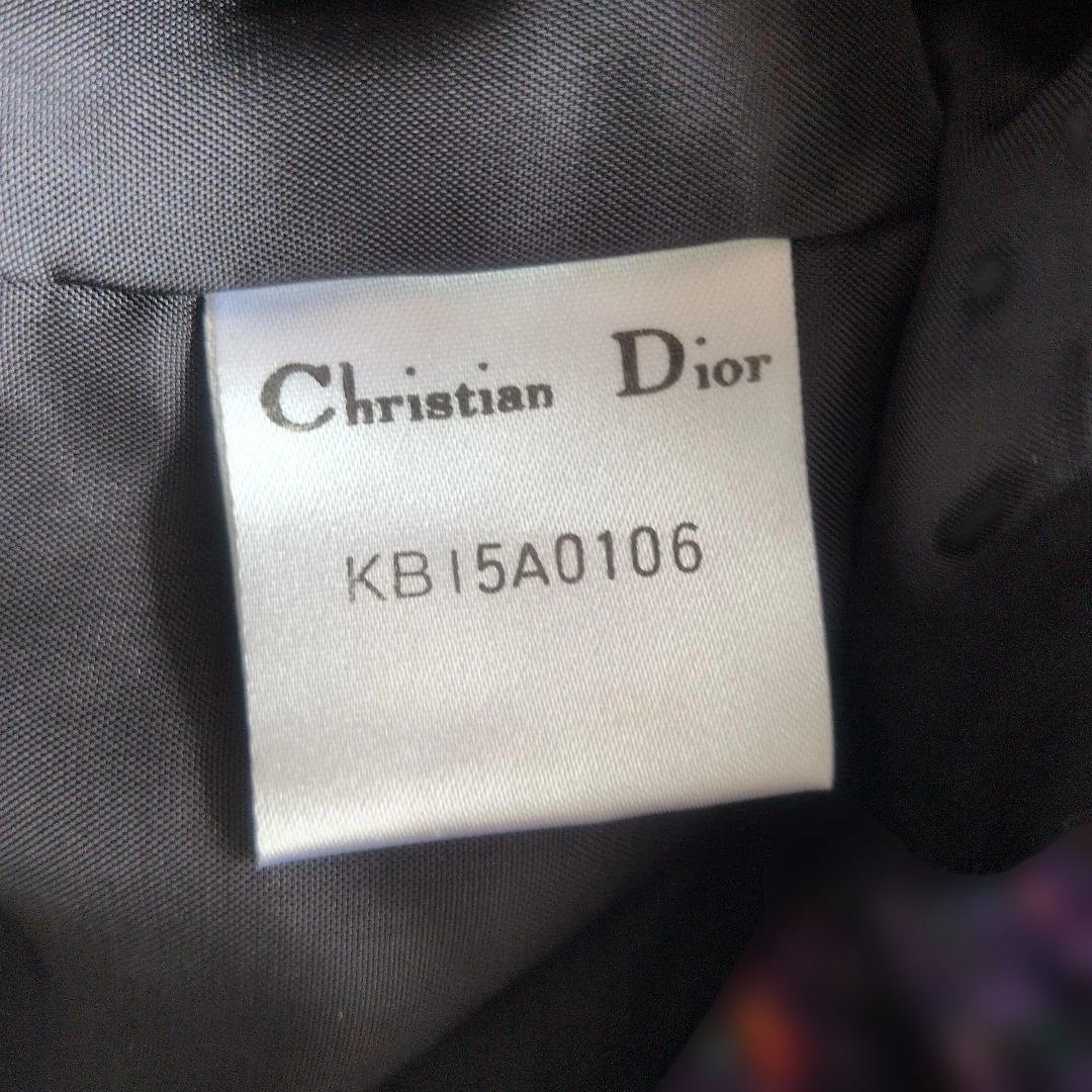 Christian Dior ツイードジャケット Mサイズ　パープル系