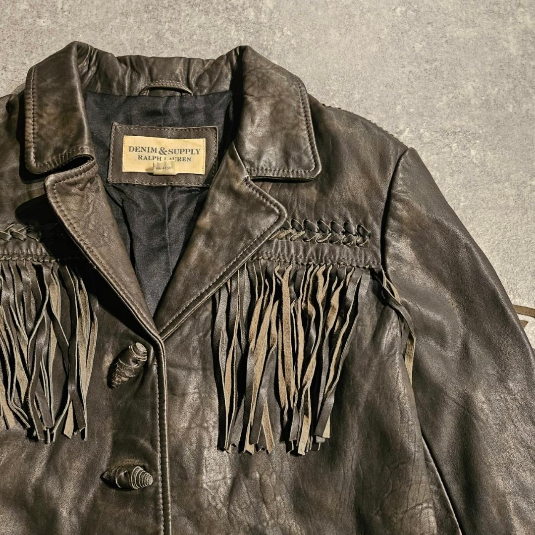 DENIM&SUPPLY ラルフローレン フリンジジャケット DM1129