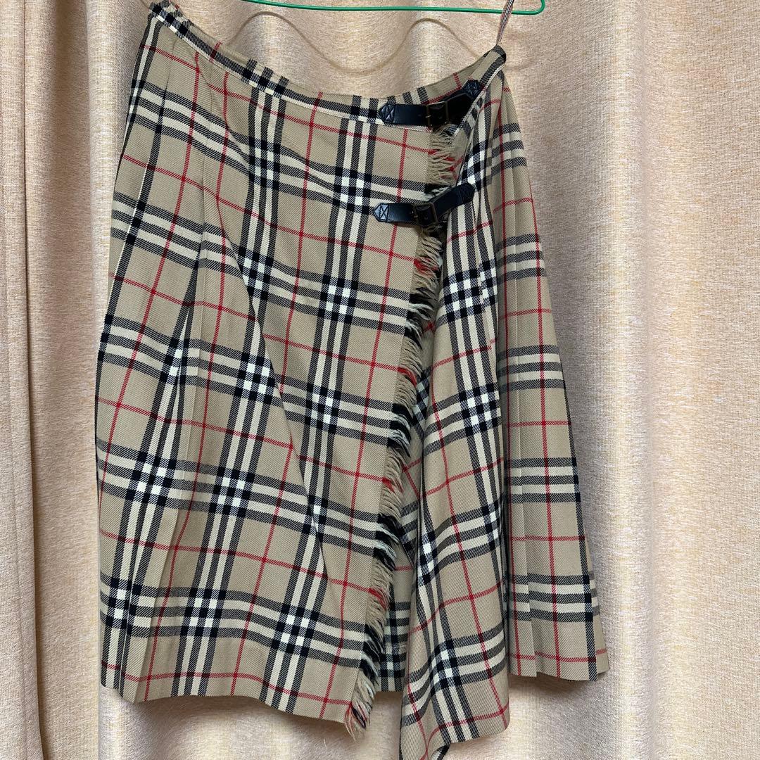 BURBERRY BLUE LABEL プリーツスカート 38