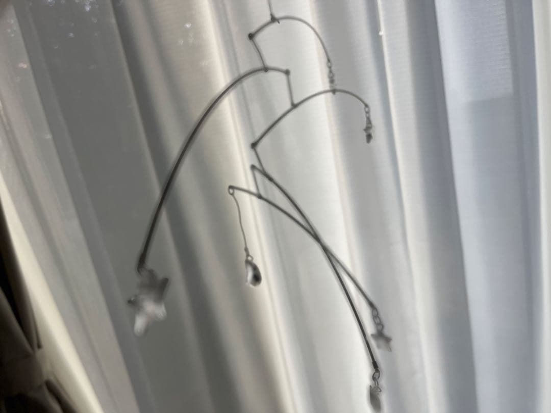 クリスタル　モビール　サンキャッチャー　スターダスト　星　月　スワロフスキー