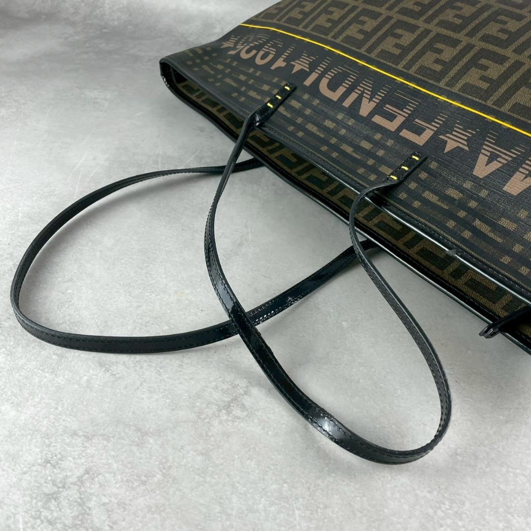 超希少美品! FENDI トートバッグ ★ROMA☆1925★ ズッカ柄 A4可