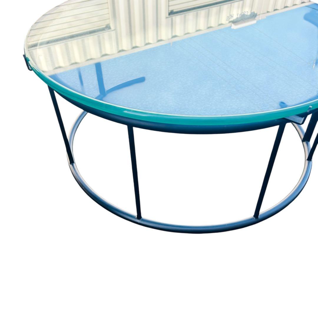 HUKLA フクラ TMRB Mサイズ ガラステーブル　70cm ブラック