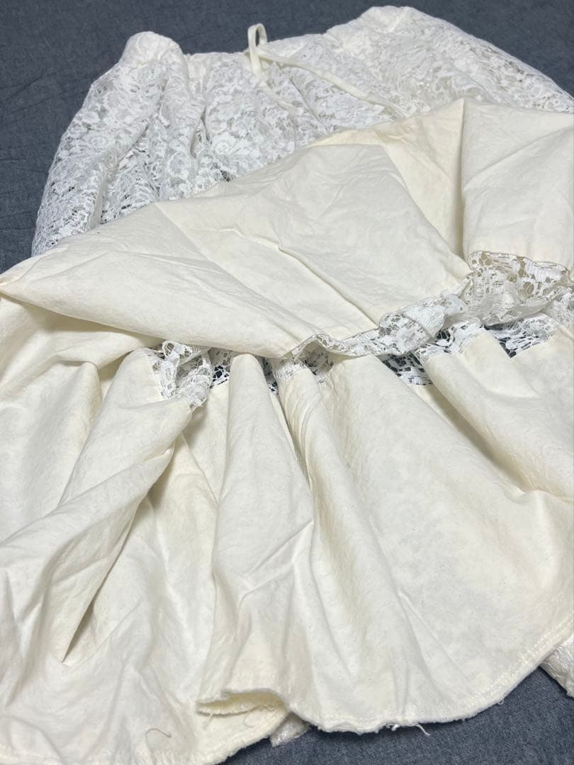 コムデギャルソンAD2016　レーススカート S