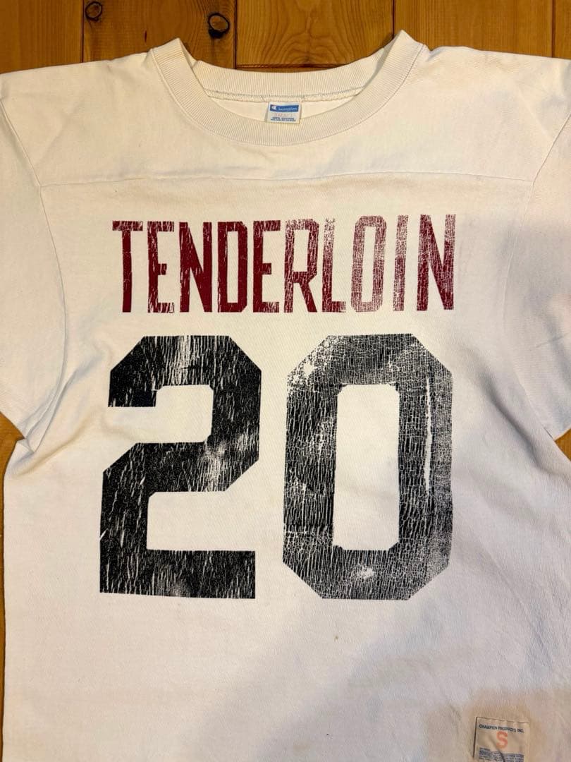 テンダーロイン TENDERLOIN フットボールシャツ チャンピョンS