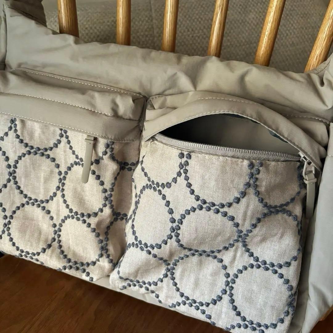 大きなポケットショルダー　ミナペルホネン　mina perhonen