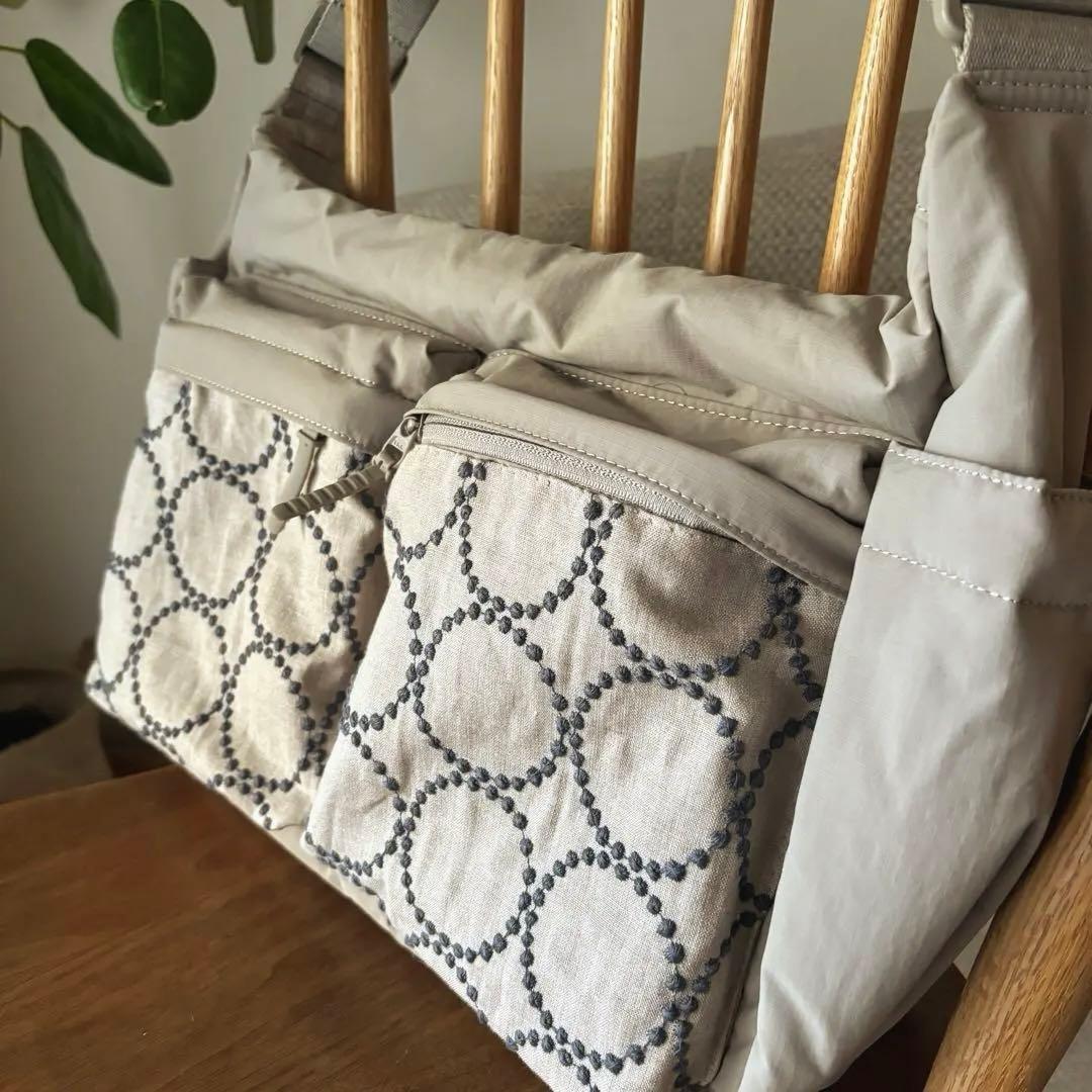 大きなポケットショルダー　ミナペルホネン　mina perhonen