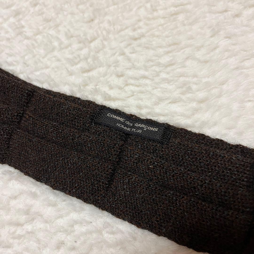 COMME des GARÇONS HOMME PLUS ショートマフラー　茶色