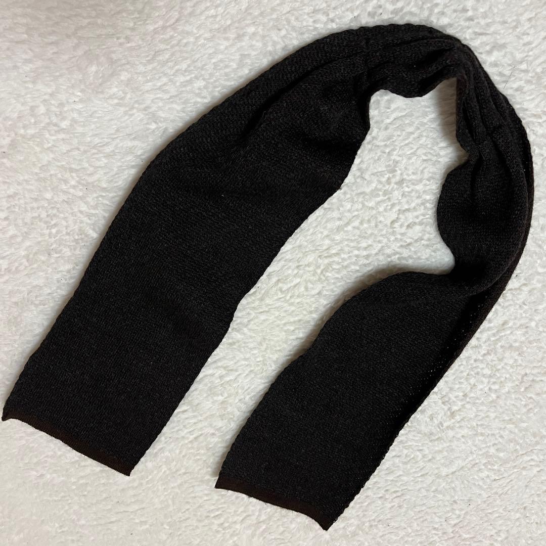 COMME des GARÇONS HOMME PLUS ショートマフラー　茶色