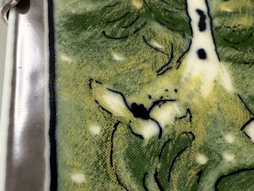 春の目覚め 1999年 アラビア ヘルヤ 陶板画 Arabia