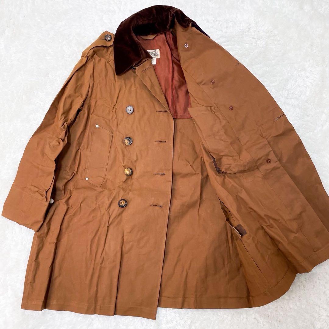 HERMES エルメス トレンチコート ロングコート