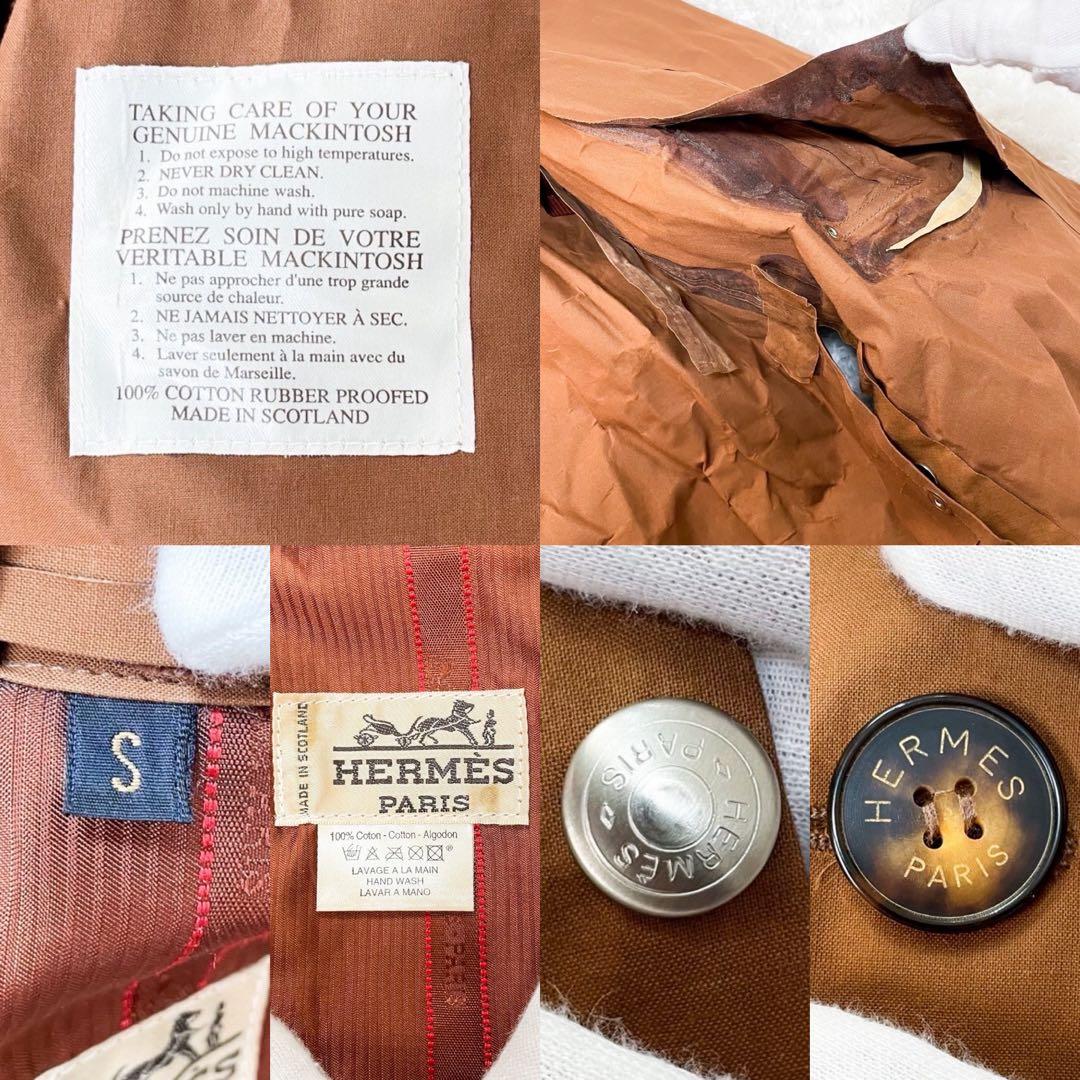 HERMES エルメス トレンチコート ロングコート