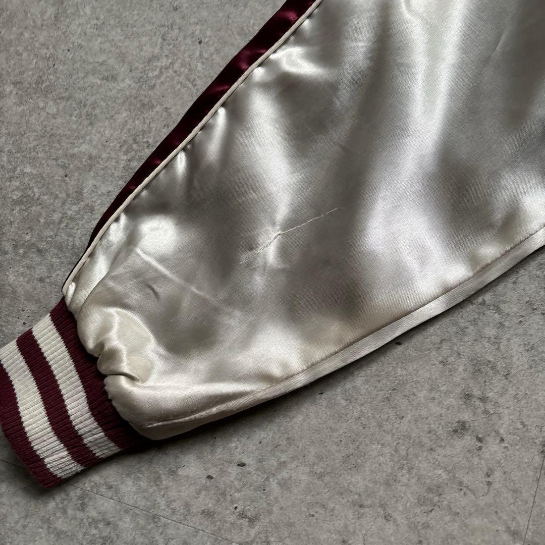 鉄腕アトム ドラゴン 龍 花柄 日本列島 mighty atom スカジャン