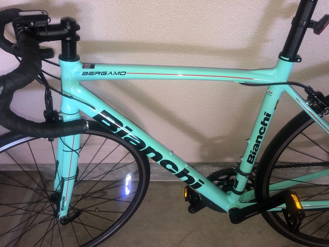 Bianchi ベルガモ ロードバイク ミント