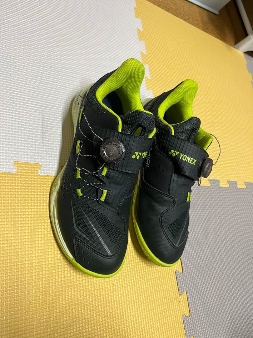 YONEX パワークッション88ダイヤル 26.0 買って7回ほどの練習