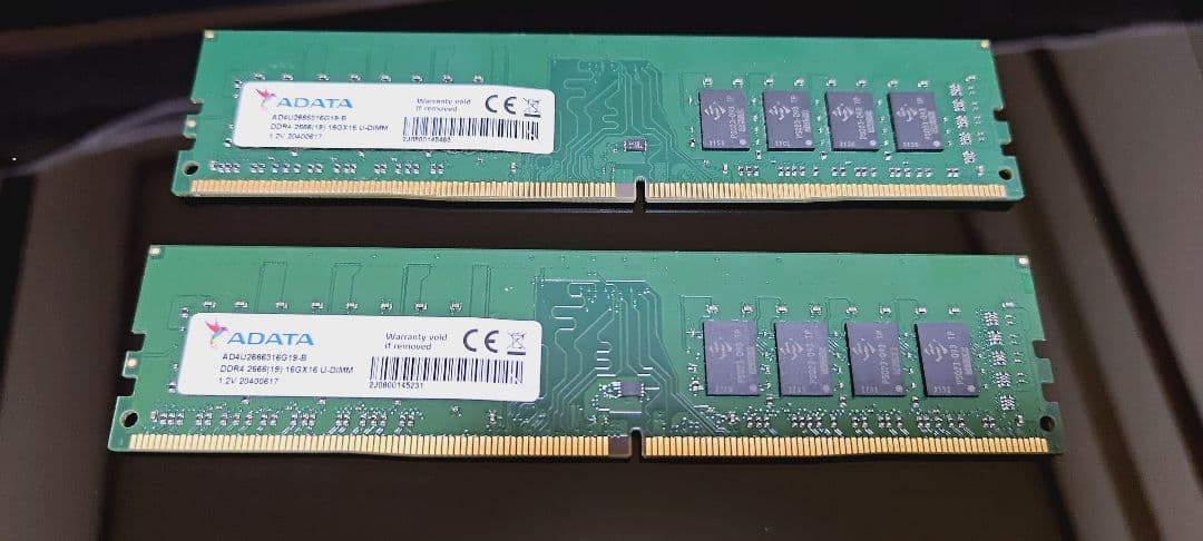 K*e様 ADATA DDR4 16GB×2 32GB