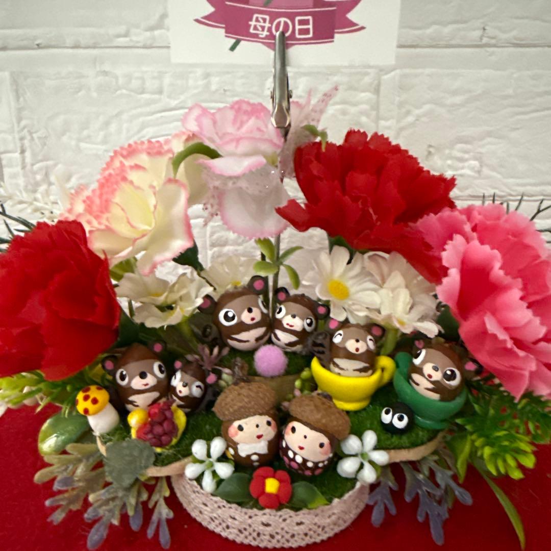 どんぐりアート♡メモスタンドオブジェ5点♡