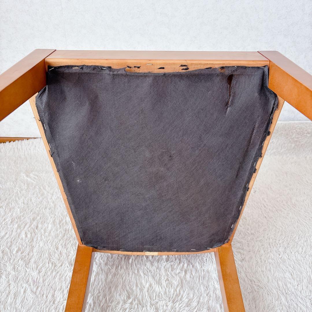 美品】MARUNI ダイニングチェア ブラウン 木製 マルニ木工