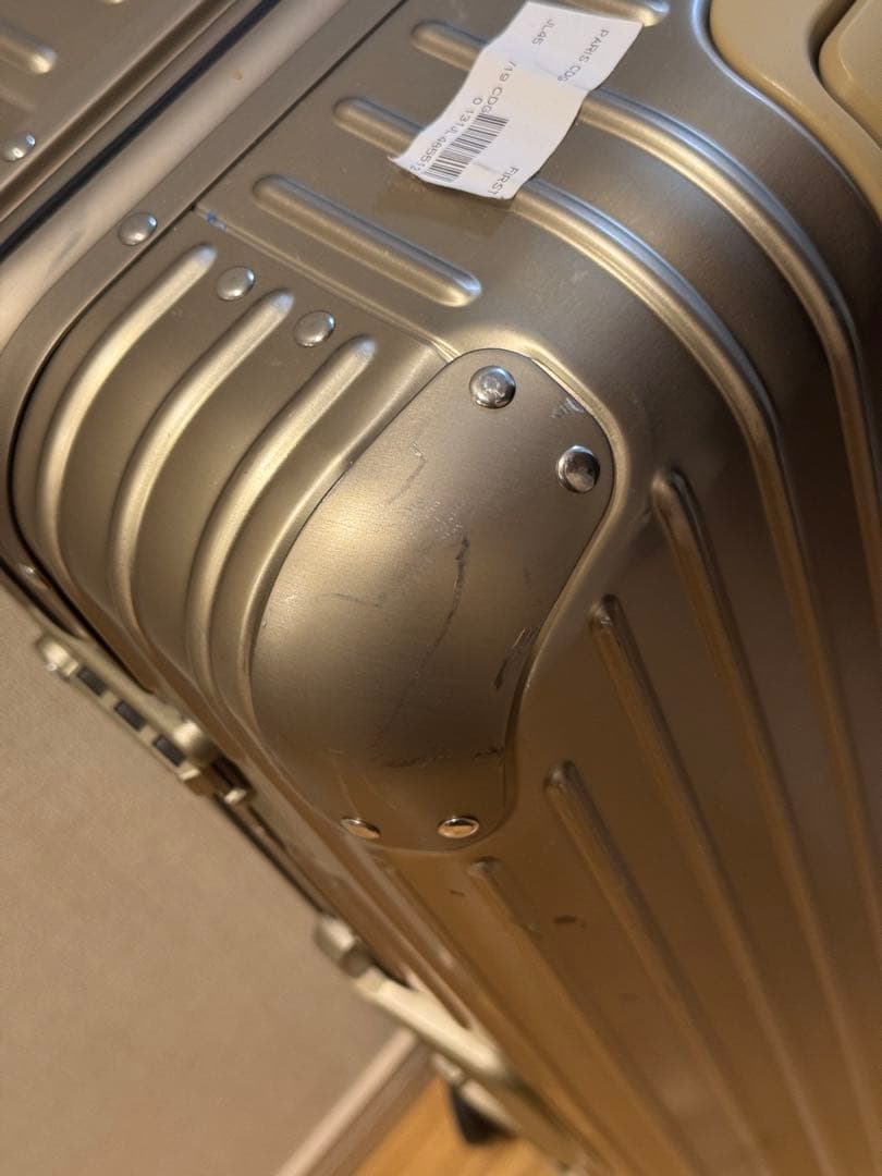 正規品　RIMOWA リモワ　オリジナル チェックインL チタニウムスーツケース
