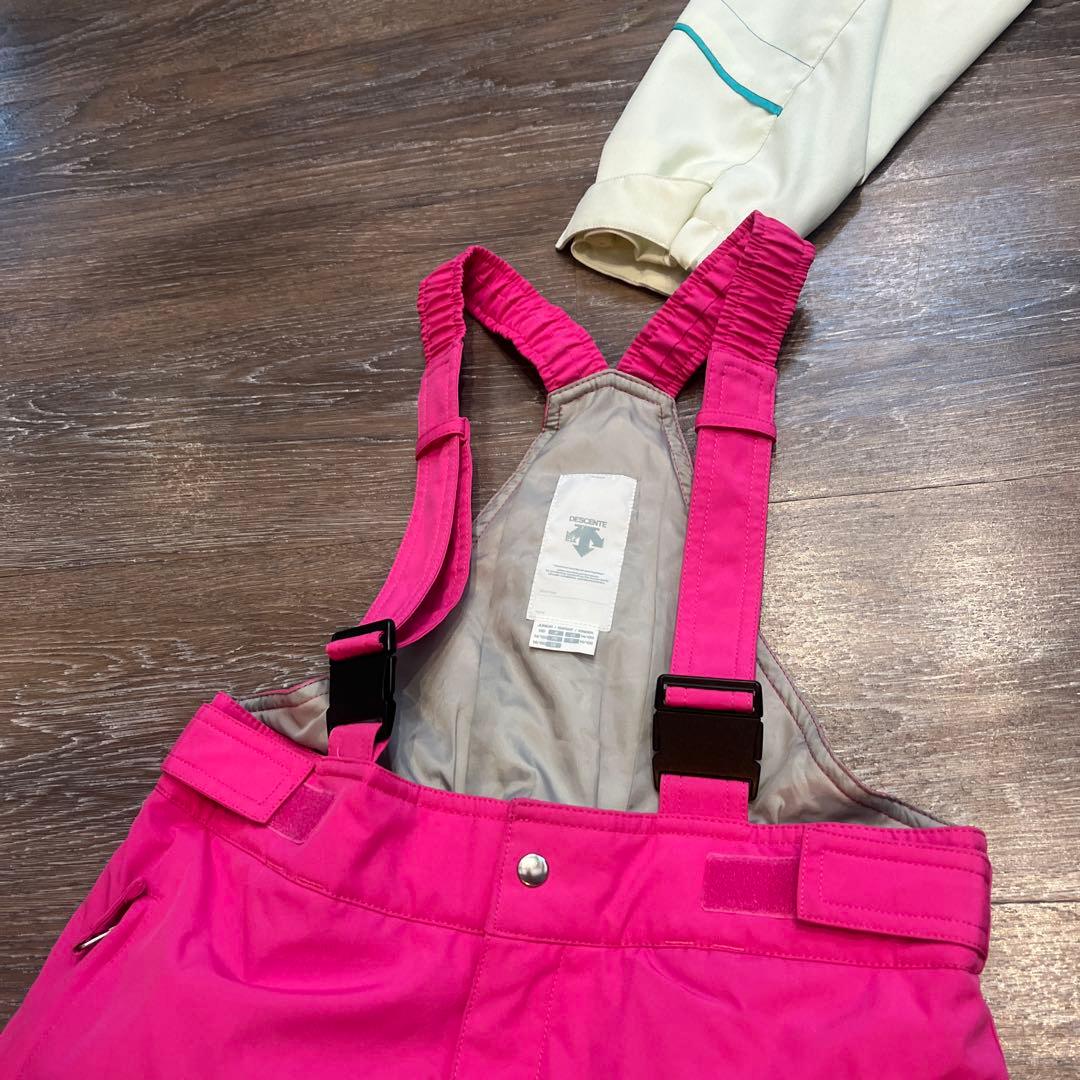 デサント美品　セットアップ　スキーウェア　150 　女の子