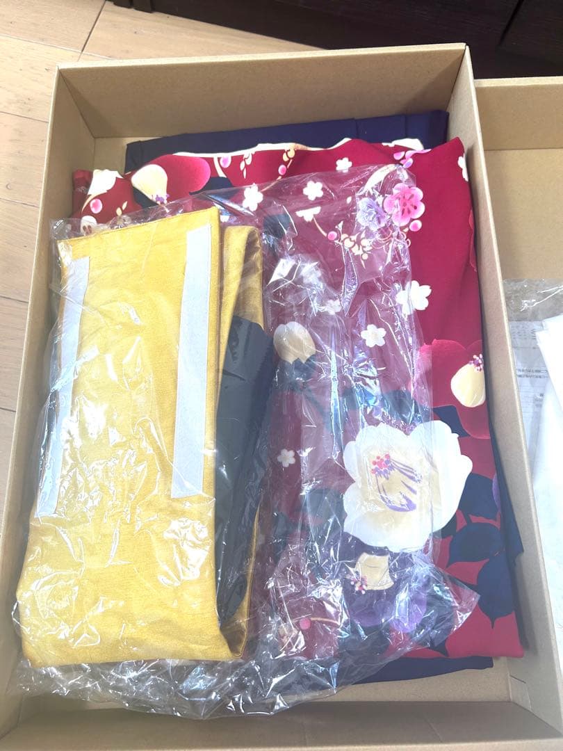 袴セット　アリサナ　150 椿　赤