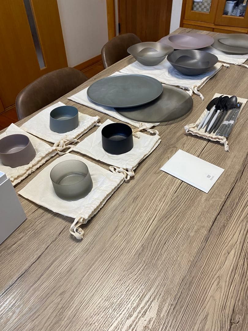 ARAS グレー系食器セット