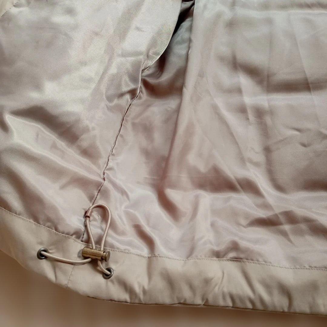 ★アーバンリサーチ★ラビットフードストレッチショートダウン☆グレージュ38