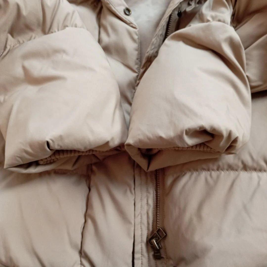 ★アーバンリサーチ★ラビットフードストレッチショートダウン☆グレージュ38