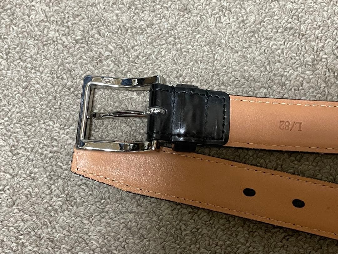 【美品】Paul Smith Collectionシェルコードバン レザーベルト