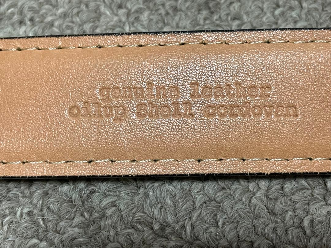 【美品】Paul Smith Collectionシェルコードバン レザーベルト