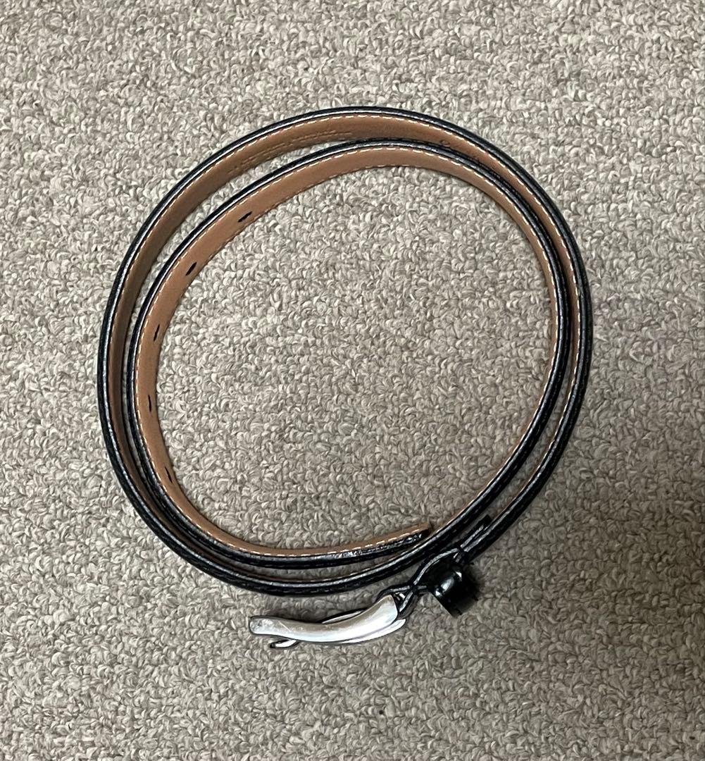 【美品】Paul Smith Collectionシェルコードバン レザーベルト