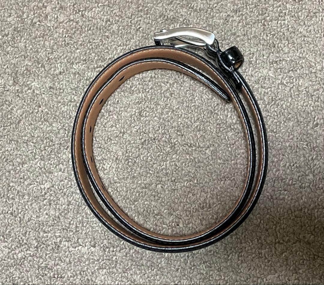 【美品】Paul Smith Collectionシェルコードバン レザーベルト