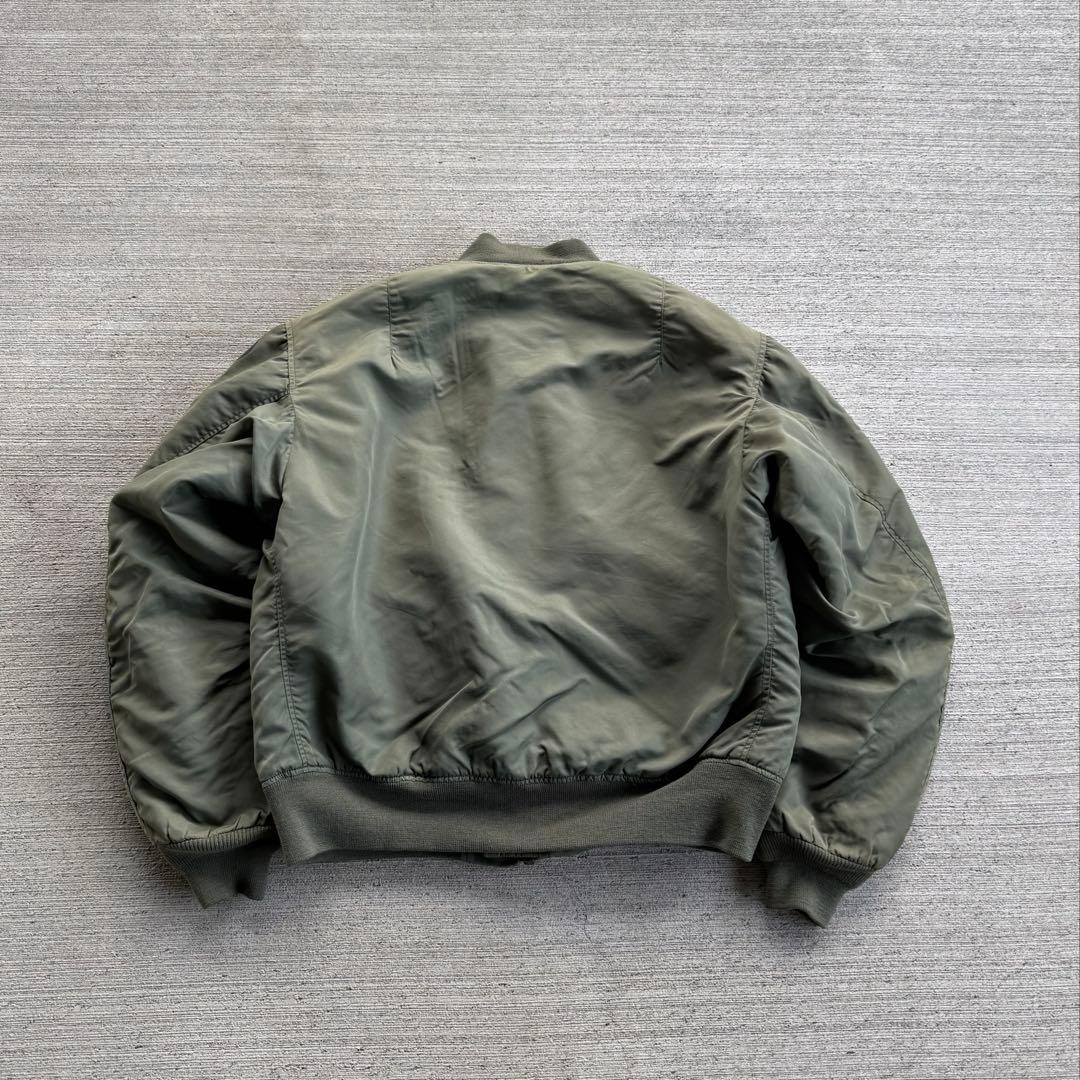 90s 短丈　ma1 flight jacket Air Force alpha