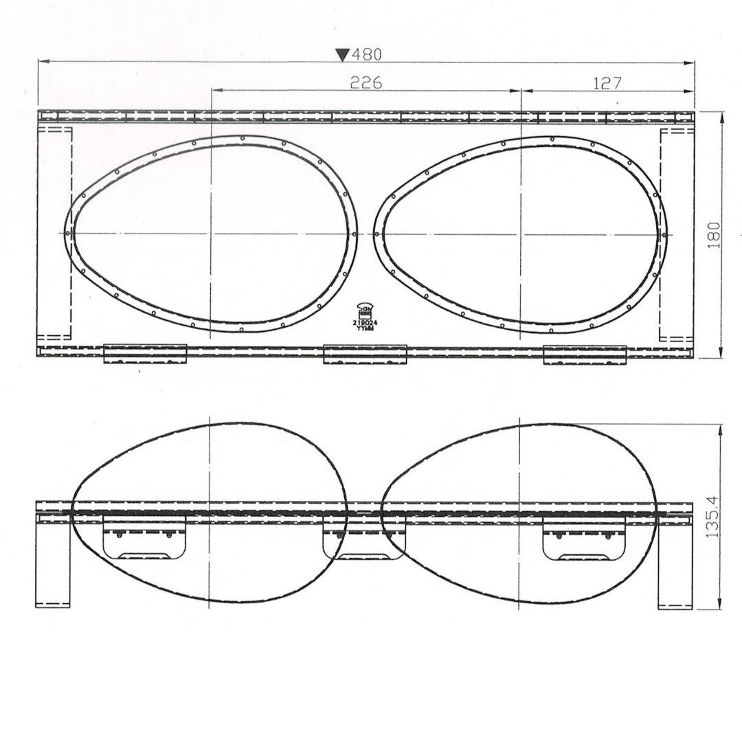 【世界限定17台】オリジナル卵の型※パン他焼成用※中古・引き取り可