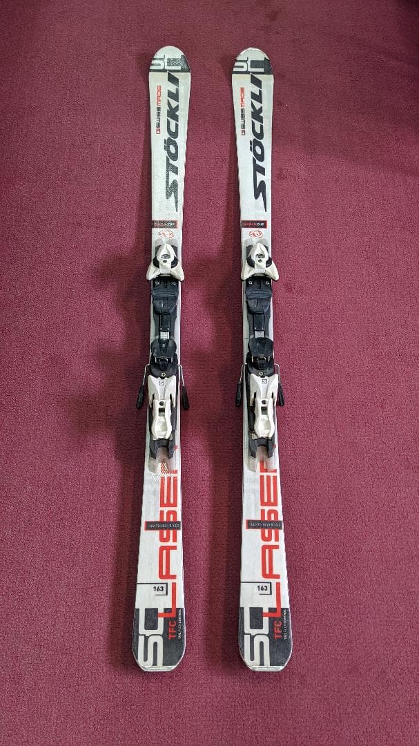 163 STOCKLI LASER SC TFC スイス製スキー