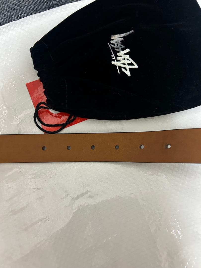 小物 stussy leopard belt