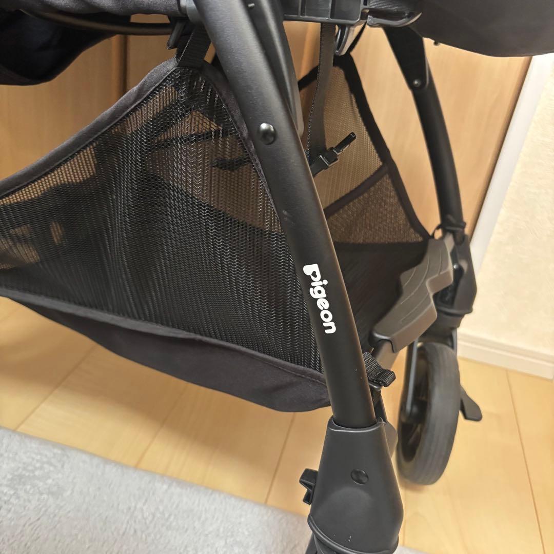 【トイザらス限定】Pigeon ランフィ RB3 トラッドデニム A型ベビーカー