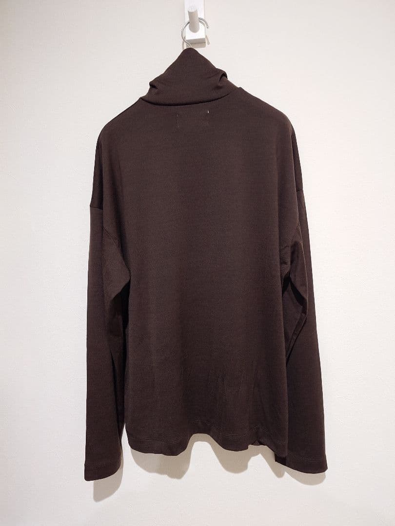 25AW markaware スーパー160'sウール タートルネックTシャツ