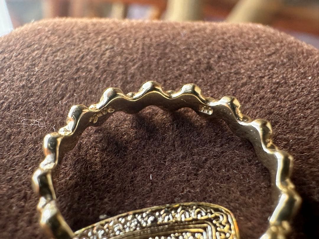 agete K10 ピンキーリング