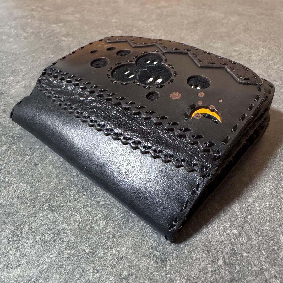 GBL となりのトトロ×おじゃがデザイン ショートウォレット まっくろくろすけ