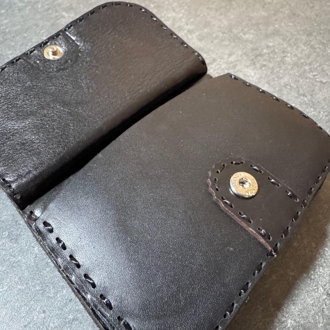 GBL となりのトトロ×おじゃがデザイン ショートウォレット まっくろくろすけ